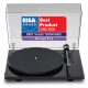 Pro-Ject E1.2 - EISA DÍJAS Plug & Play lemezjátszó - lakk fekete