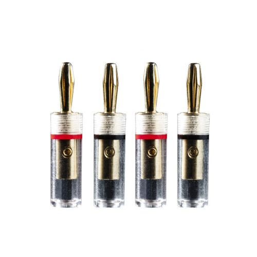 Pro-Ject Connect it LS E - banándugó szett (2 PIROS/2 FEKETE)