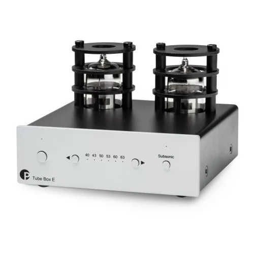 Pro-Ject Tube Box E - phono előerősítő /ezüst/
