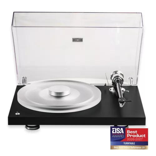 Pro-Ject Debut Reference 10 - lemezjátszó 10 colos hangkarral /szatén fekete/
