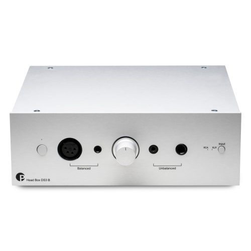 Pro-Ject Head Box DS3 B - fejhallgató erősítő /ezüst/