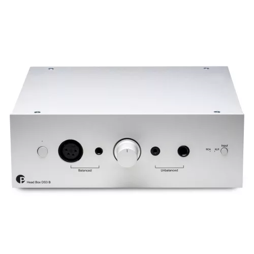 Pro-Ject Head Box DS3 B - fejhallgató erősítő /ezüst/