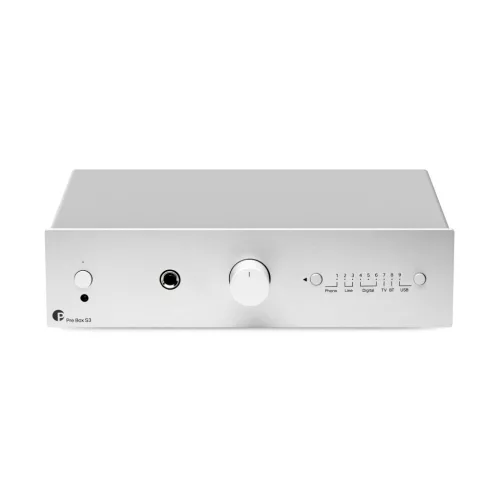 Pro-Ject Pre Box S3 - All-In-One vezérlőközpont /ezüst/