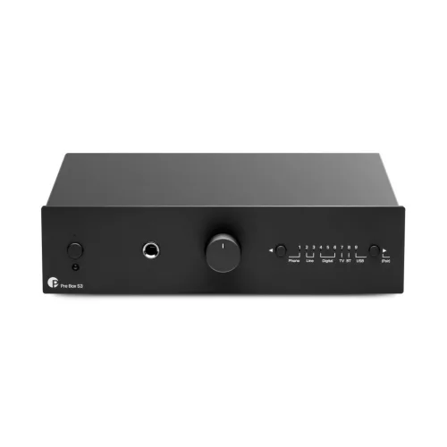 Pro-Ject Pre Box S3 - All-In-One vezérlőközpont /fekete/