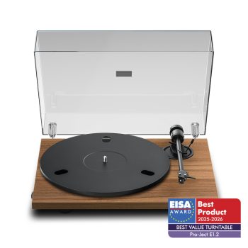   Pro-Ject E1.2 Phono - Plug & Play lemezjátszó phono előerősítővel /dió/