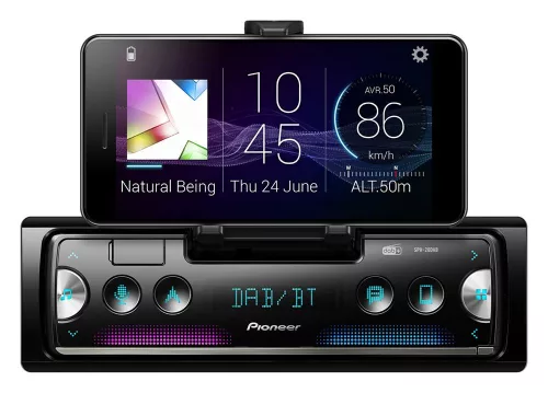 PIONEER SPH-20DAB TELEFONTARTÓS FEJEGYSÉG FM és DAB rádióval