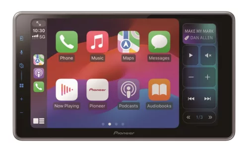 Pioneer SPH-DA97DAB-UNI2 – 9” Wi-Fi multimédiás fejegység vezeték nélküli Apple CarPlay és Android Auto