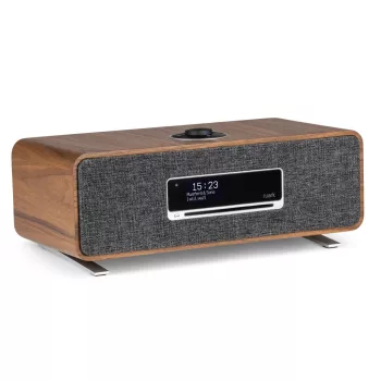   Ruark R3S Kompakt hangrendszer /dió furnér sötét vászonnal /
