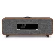 Ruark R3S Kompakt hangrendszer /dió furnér sötét vászonnal /