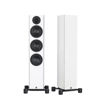   System Audio Legend 40.2 Silverback DS aktív, WiSA-képes, padlón álló négyutas zárt hangsugárzó pár, fehér