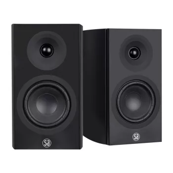   System Audio Legend 5.2 Silverback aktív, WiSA-képes, kétutas, zárt, polcra helyezhető hangsugárzó pár, fekete