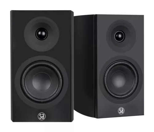 System Audio Legend 5.2 Silverback aktív, WiSA-képes, kétutas, zárt, polcra helyezhető hangsugárzó pár, fekete