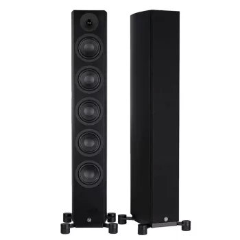   System Audio Legend 60.2 Silverback aktív, WiSA-képes, padlón álló négyutas zárt hangsugárzó pár, fekete
