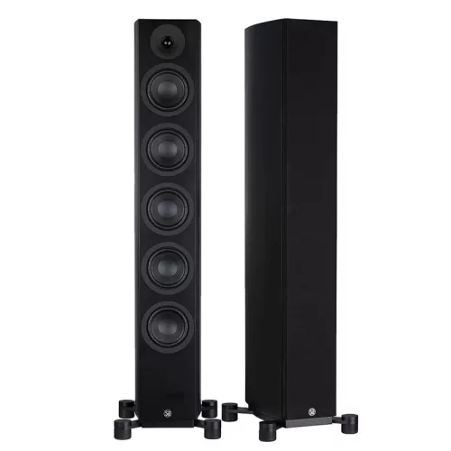 System Audio Legend 60.2 Silverback aktív, WiSA-képes, padlón álló négyutas zárt hangsugárzó pár, fekete