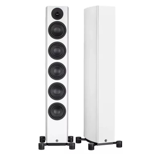 System Audio Legend 60.2 Silverback aktív, WiSA-képes, padlón álló négyutas zárt hangsugárzó pár, fehér