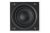 KEF Ci200QSb-THX ultralapos beépíthető mélynyomó, négyzet alakú, pár