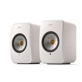   KEF LSX II aktív vezeték nélküli hangsugárzó pár, pamutfehér