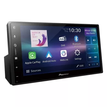   PIONEER SPH-DA77DAB 2 DIN MULTIMÉDIA FEJEGYSÉG 1 DIN KÉSZÜLÉKHÁZZAL 6,8'' WIFI
