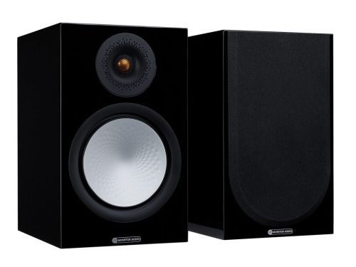 MONITOR AUDIO SILVER 100 7G High Gloss Black POLC HANGFAL PÁR FÉNYES FEKETE