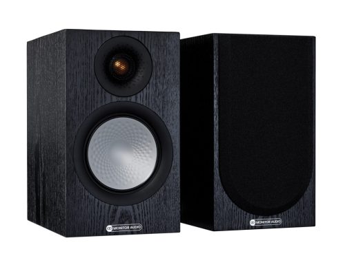 MONITOR AUDIO Silver 50 7G Black Oak POLC HANGFAL PÁR FEKETE