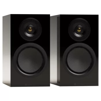   MONITOR AUDIO SILVER 50 8G Black Gloss POLCSUGÁRZÓ PÁR - MAGASFÉNYŰ FEKETE
