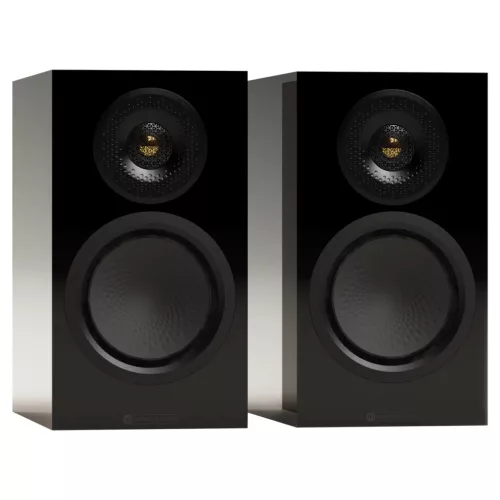 MONITOR AUDIO SILVER 50 8G Black Gloss POLCSUGÁRZÓ PÁR - MAGASFÉNYŰ FEKETE
