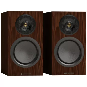   MONITOR AUDIO SILVER 50 8G Walnut POLCSUGÁRZÓ PÁR - európai dió