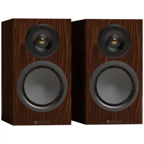 MONITOR AUDIO SILVER 50 8G Walnut POLCSUGÁRZÓ PÁR - európai dió