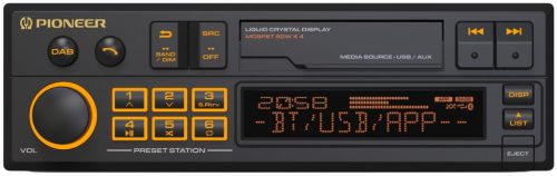 PIONEER SXT-C10PS BLUETOOTH USB RETRÓ AUTÓRÁDIÓ