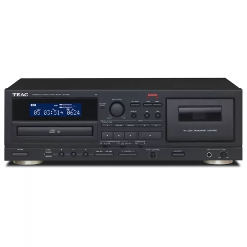 TEAC AD-850 SE CD kazettás deck combo - Fekete