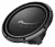 PIONEER TS-W32D4 MÉLYSUGÁRZÓ 30 cm 2x4 Ohm 400 W