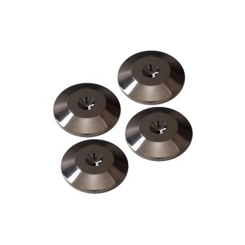   TAGA HARMONY TSK-01 DEKORATÍV TÜSKE ALÁTÉT SZETT - 4 DB - FEKETE