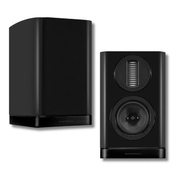 WHARFEDALE AURA 1 POLC HANGFAL PÁR - FEKETE