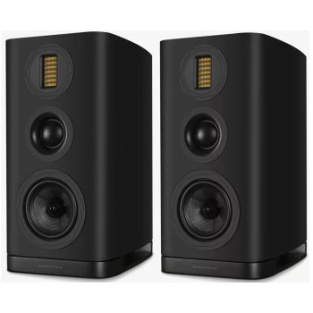 WHARFEDALE EVO 5.2 POLCSUGÁRZÓ PÁR - FEKETE