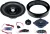 AUDIO SYSTEM XFIT VW GOLF 5 EVO3 AUTÓSPECIFIKUS 3 UTAS SZETT 20 CM