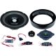 AUDIO SYSTEM XFIT VW GOLF 5 EVO3 AUTÓSPECIFIKUS 3 UTAS SZETT 20 CM