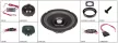 AUDIO SYSTEM XFIT VW GOLF 5 EVO3 AUTÓSPECIFIKUS 3 UTAS SZETT 20 CM