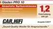 GLADEN AUDIO PRO 10 HIGH END MÉLYSUGÁRZÓ 25 CM 4 OHM