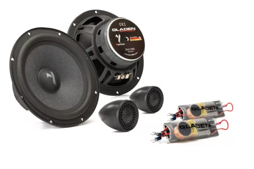 GLADEN AUDIO GAMMA 165.2 AUTÓHIFI HANGSZÓRÓ szett 16,5 CM 3 OHM