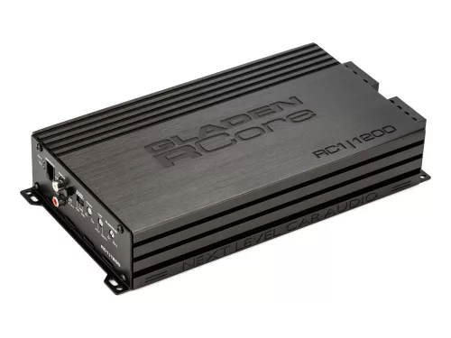 GLADEN AUDIO RCore 1 | 1200 D-osztályú mono 1 csatornás autóhifi erősítő