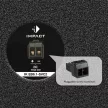 HELIX IK EB6.1-SVC2 KISMÉRETŰ AUTÓHIFI MÉLYLÁDA 2 OHM 16 CM 150W