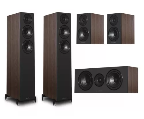 Wharfedale Diamond 12.3i  5.0 hangfalszett (1xpár 12.3i, 1xpár 12.1i 1x 12.Ci) - dió