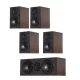 Wharfedale Diamond 12.1i  5.0 hangfalszett (1xpár 12.3i, 1xpár 12.1i 1x 12.Ci) - dió
