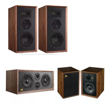   Wharfedale Linton  5.0 hangfalszett (1xpár Linton 1xpár Denton, 1xHeritage Centre) - dió