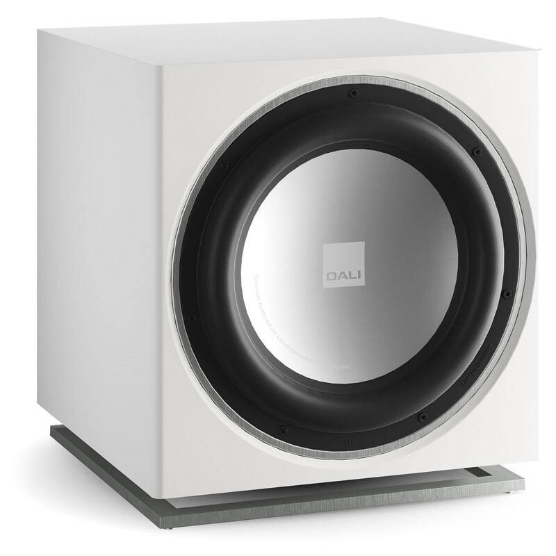 DALI SUB E-12 F SATIN WHITE AKTÍV MÉLYSUGÁRZÓ SUBWOOFER