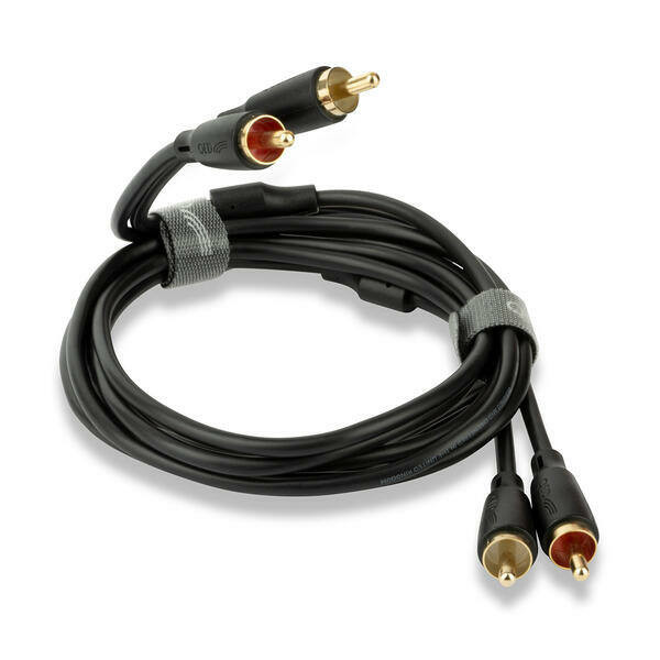 QED QE8107 SZTEREO RCA LEMEZJÁTSZÓ KÁBEL 3 MÉTER