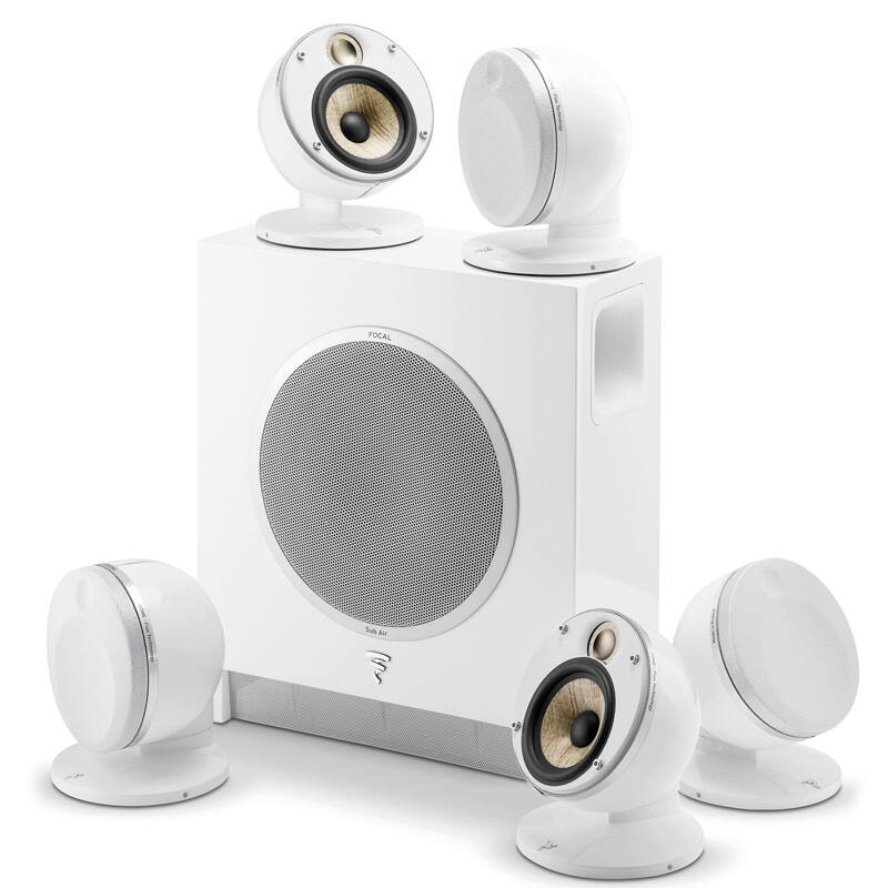 FOCAL DOME FLAX PACK 5.1 (SUB AIR) DIAMOND WHITE