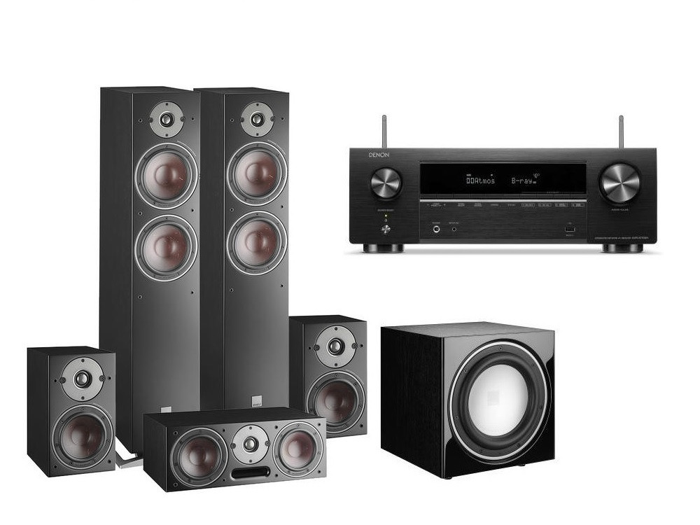 DENON AVR-X1700H + DALI OBERON 7 5.1 HÁZIMOZI SZETT