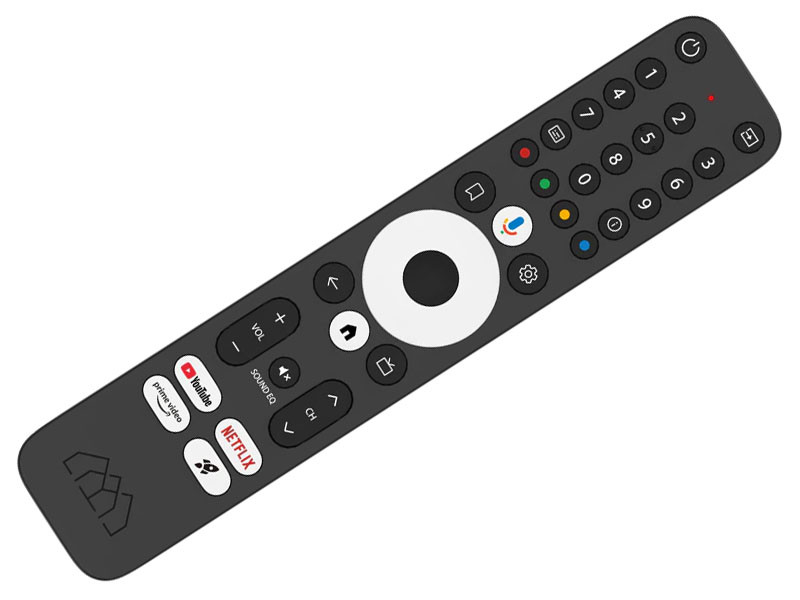 Dune HD Google BT Homatics Big Remote Bluetooth és infra távvezérlõ